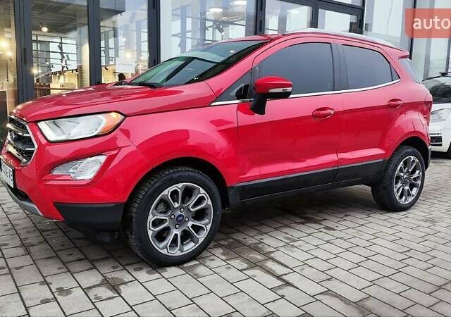 Красный Форд Экоспорт, объемом двигателя 2 л и пробегом 108 тыс. км за 12000 $, фото 14 на Automoto.ua