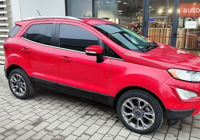 Красный Форд Экоспорт, объемом двигателя 2 л и пробегом 108 тыс. км за 12000 $, фото 3 на Automoto.ua