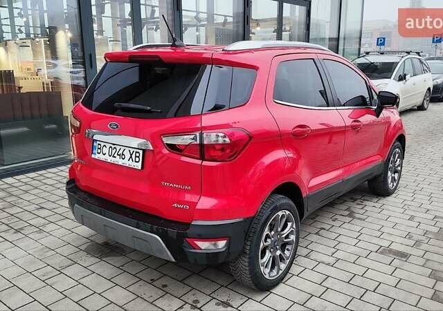 Красный Форд Экоспорт, объемом двигателя 2 л и пробегом 108 тыс. км за 12000 $, фото 8 на Automoto.ua