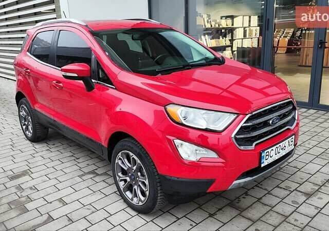 Красный Форд Экоспорт, объемом двигателя 2 л и пробегом 108 тыс. км за 12000 $, фото 2 на Automoto.ua