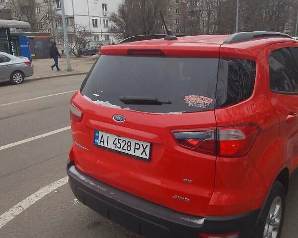 Красный Форд Экоспорт, объемом двигателя 2 л и пробегом 38 тыс. км за 14000 $, фото 2 на Automoto.ua