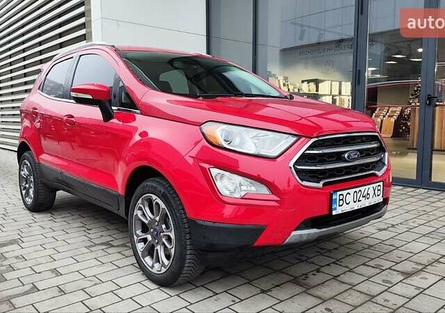 Красный Форд Экоспорт, объемом двигателя 2 л и пробегом 108 тыс. км за 12000 $, фото 1 на Automoto.ua