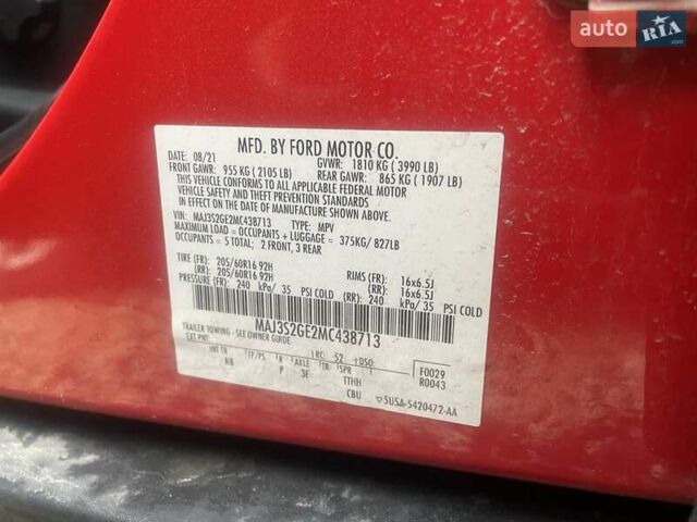 Червоний Форд Екоспорт, об'ємом двигуна 1 л та пробігом 106 тис. км за 5700 $, фото 16 на Automoto.ua