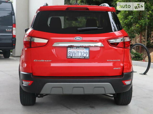 Красный Форд Экоспорт, объемом двигателя 2 л и пробегом 19 тыс. км за 2400 $, фото 4 на Automoto.ua