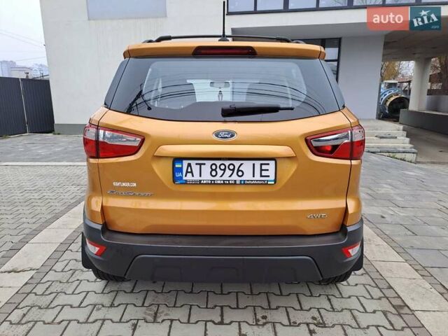 Желтый Форд Экоспорт, объемом двигателя 2 л и пробегом 113 тыс. км за 11600 $, фото 3 на Automoto.ua