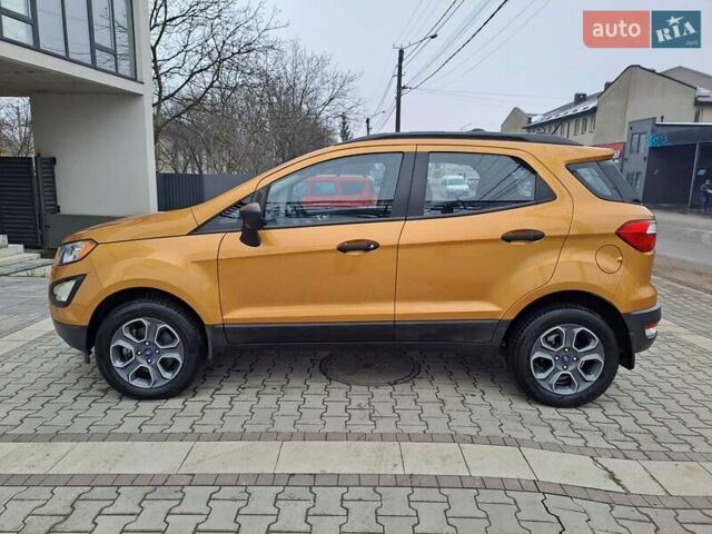 Желтый Форд Экоспорт, объемом двигателя 2 л и пробегом 113 тыс. км за 11600 $, фото 1 на Automoto.ua