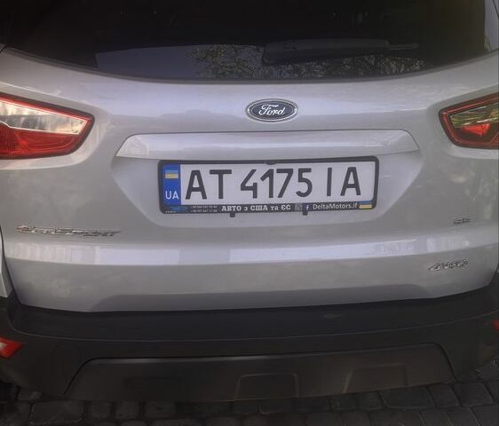 Серый Форд Экоспорт, объемом двигателя 2 л и пробегом 82 тыс. км за 11500 $, фото 4 на Automoto.ua