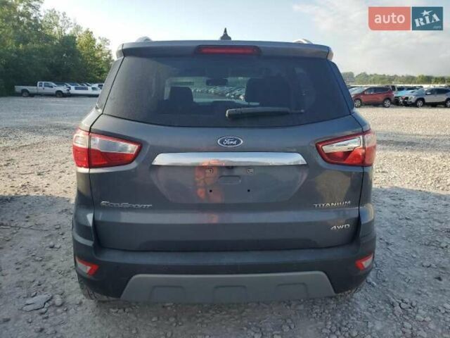 Серый Форд Экоспорт, объемом двигателя 2 л и пробегом 102 тыс. км за 7400 $, фото 2 на Automoto.ua