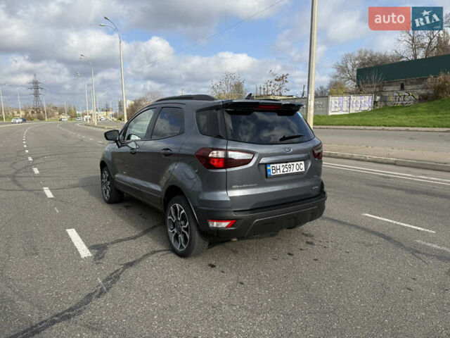 Серый Форд Экоспорт, объемом двигателя 2 л и пробегом 75 тыс. км за 12500 $, фото 3 на Automoto.ua