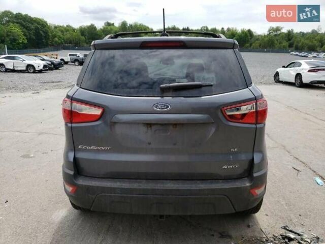 Серый Форд Экоспорт, объемом двигателя 2 л и пробегом 149 тыс. км за 5500 $, фото 7 на Automoto.ua