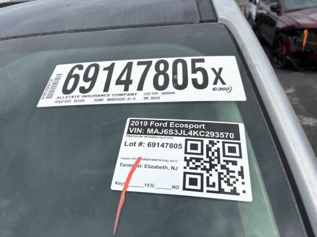 Форд Экоспорт 2019 в Киеве на Automoto.ua Серый Форд Экоспорт, объемом двигателя 2 л и пробегом 82 тыс. км за 3400 $, фото 16 на Automoto.ua