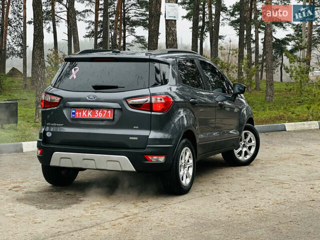 Серый Форд Экоспорт, объемом двигателя 1 л и пробегом 34 тыс. км за 12500 $, фото 2 на Automoto.ua