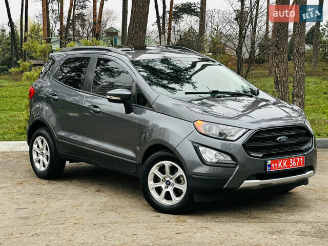Серый Форд Экоспорт, объемом двигателя 1 л и пробегом 34 тыс. км за 12500 $, фото 3 на Automoto.ua