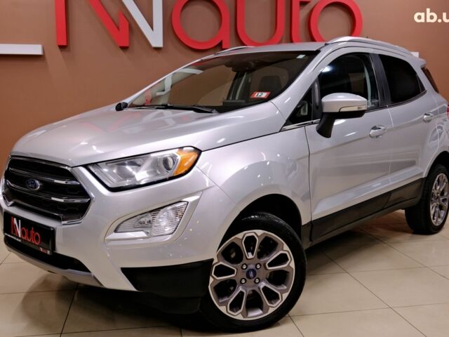 Серый Форд Экоспорт, объемом двигателя 2 л и пробегом 217 тыс. км за 12900 $, фото 1 на Automoto.ua