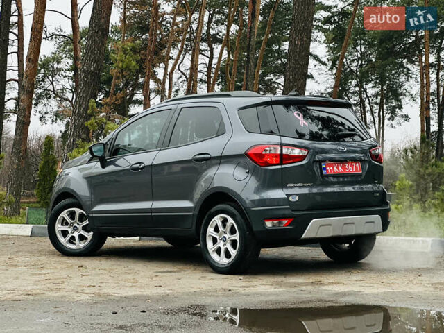 Серый Форд Экоспорт, объемом двигателя 1 л и пробегом 34 тыс. км за 12500 $, фото 14 на Automoto.ua