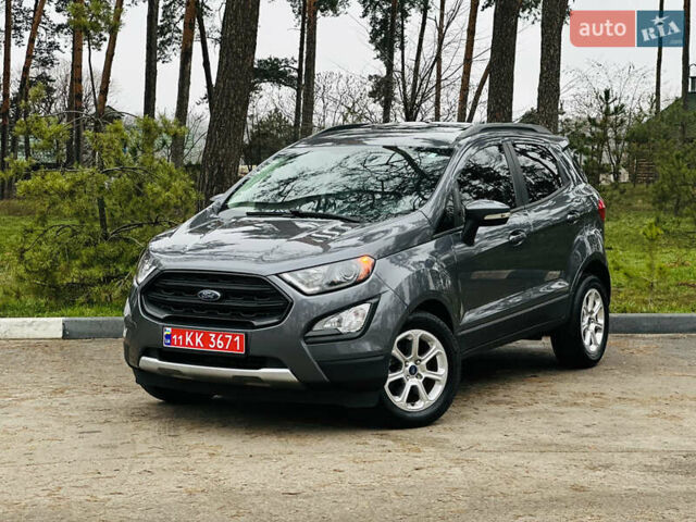 Серый Форд Экоспорт, объемом двигателя 1 л и пробегом 34 тыс. км за 12500 $, фото 5 на Automoto.ua