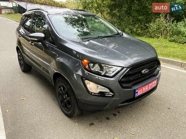 Серый Форд Экоспорт, объемом двигателя 1 л и пробегом 55 тыс. км за 12500 $, фото 1 на Automoto.ua