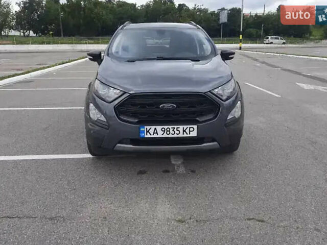 Серый Форд Экоспорт, объемом двигателя 2 л и пробегом 132 тыс. км за 12500 $, фото 1 на Automoto.ua