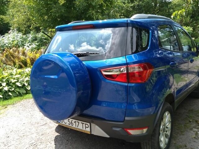 Синий Форд Экоспорт, объемом двигателя 1.5 л и пробегом 164 тыс. км за 9500 $, фото 3 на Automoto.ua