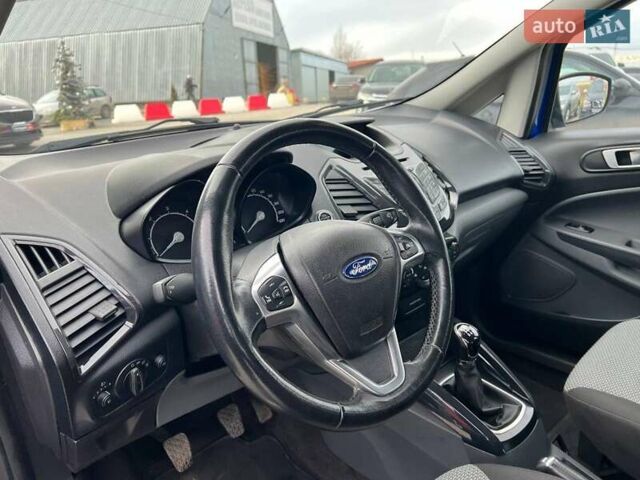 Синий Форд Экоспорт, объемом двигателя 1.5 л и пробегом 165 тыс. км за 10190 $, фото 18 на Automoto.ua