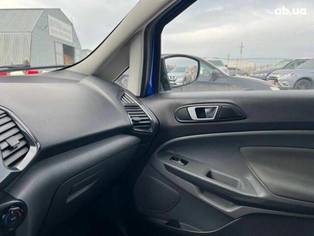 Синий Форд Экоспорт, объемом двигателя 1.5 л и пробегом 165 тыс. км за 10190 $, фото 28 на Automoto.ua