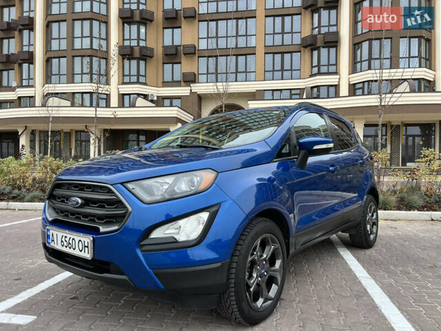 Синий Форд Экоспорт, объемом двигателя 2 л и пробегом 78 тыс. км за 11900 $, фото 15 на Automoto.ua