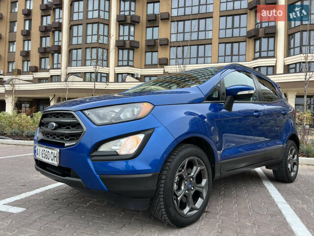 Синий Форд Экоспорт, объемом двигателя 2 л и пробегом 78 тыс. км за 11900 $, фото 51 на Automoto.ua