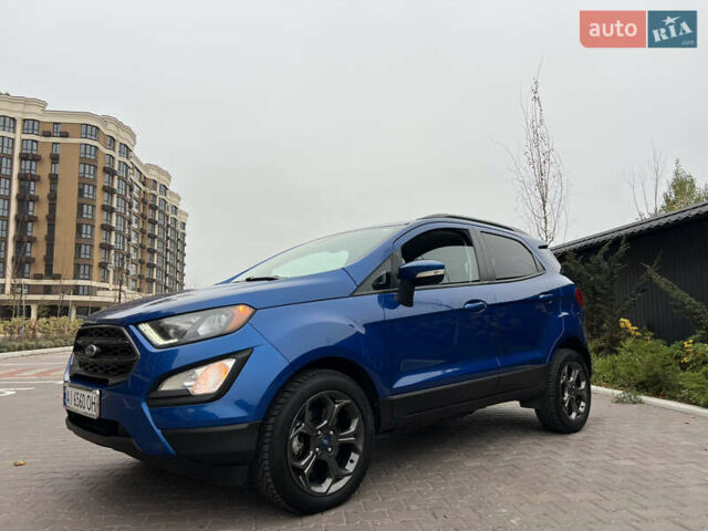 Синий Форд Экоспорт, объемом двигателя 2 л и пробегом 78 тыс. км за 11900 $, фото 37 на Automoto.ua