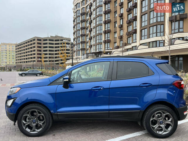 Синий Форд Экоспорт, объемом двигателя 2 л и пробегом 78 тыс. км за 11900 $, фото 52 на Automoto.ua