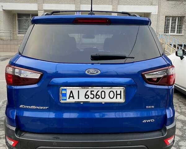 Синій Форд Екоспорт, об'ємом двигуна 2 л та пробігом 78 тис. км за 10500 $, фото 4 на Automoto.ua