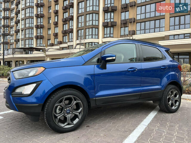 Синий Форд Экоспорт, объемом двигателя 2 л и пробегом 78 тыс. км за 11900 $, фото 49 на Automoto.ua