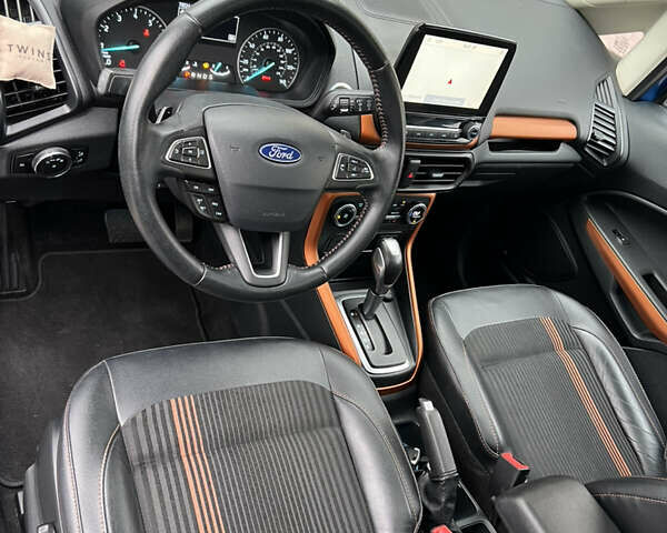 Синий Форд Экоспорт, объемом двигателя 2 л и пробегом 78 тыс. км за 11900 $, фото 1 на Automoto.ua