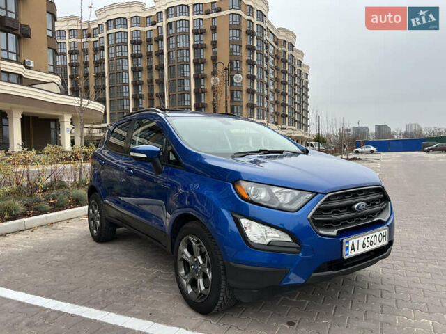 Синий Форд Экоспорт, объемом двигателя 2 л и пробегом 78 тыс. км за 11900 $, фото 62 на Automoto.ua
