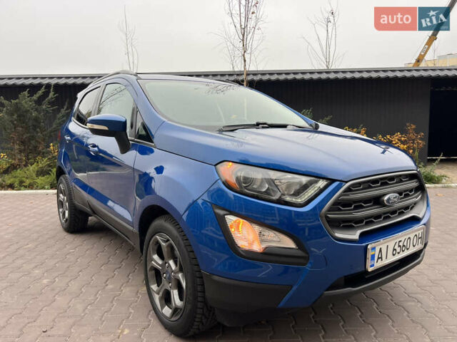 Синий Форд Экоспорт, объемом двигателя 2 л и пробегом 78 тыс. км за 11900 $, фото 8 на Automoto.ua