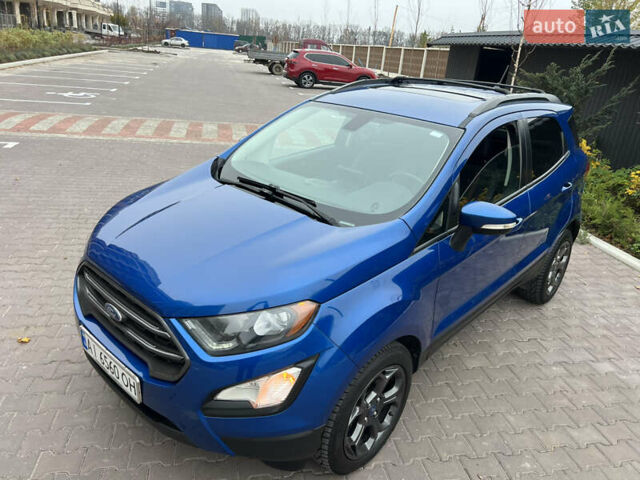 Синий Форд Экоспорт, объемом двигателя 2 л и пробегом 78 тыс. км за 11900 $, фото 9 на Automoto.ua