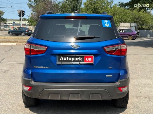 Синій Форд Екоспорт, об'ємом двигуна 1 л та пробігом 61 тис. км за 10990 $, фото 3 на Automoto.ua