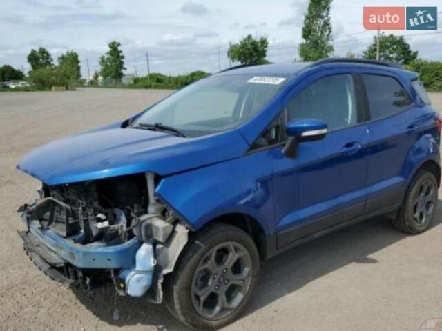 Синий Форд Экоспорт, объемом двигателя 2 л и пробегом 119 тыс. км за 11800 $, фото 1 на Automoto.ua