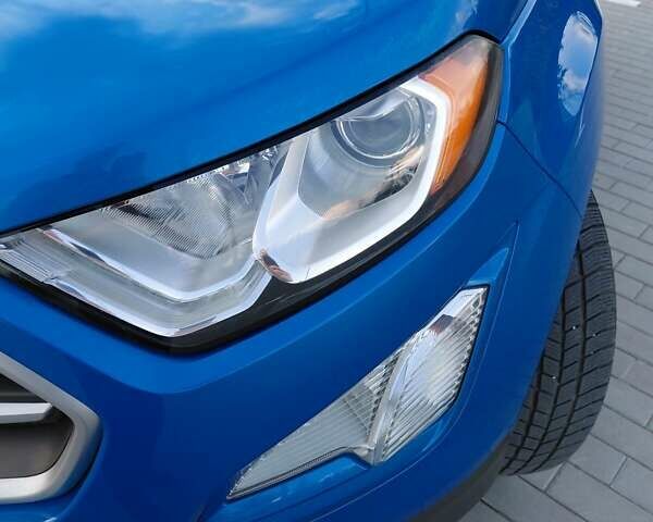 Синий Форд Экоспорт, объемом двигателя 1 л и пробегом 88 тыс. км за 10700 $, фото 11 на Automoto.ua