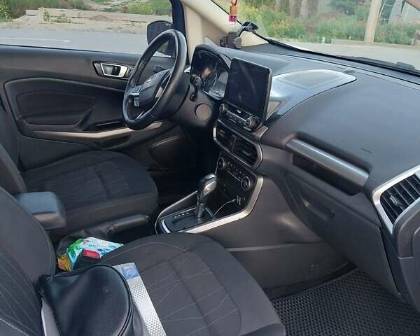 Синий Форд Экоспорт, объемом двигателя 1 л и пробегом 88 тыс. км за 10700 $, фото 15 на Automoto.ua