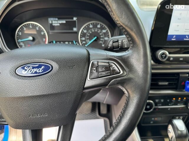 Синій Форд Екоспорт, об'ємом двигуна 1 л та пробігом 61 тис. км за 10990 $, фото 21 на Automoto.ua
