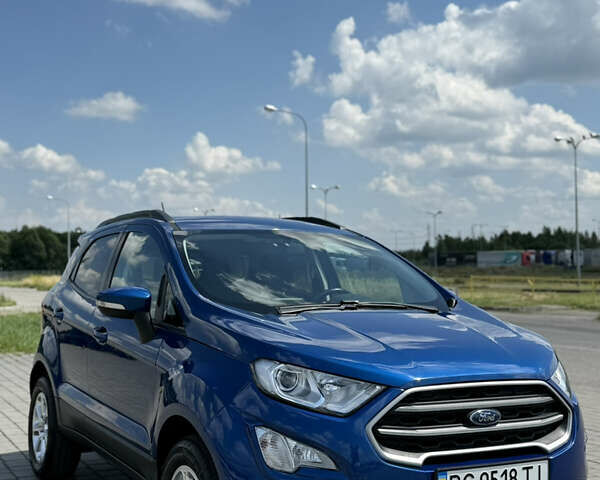 Синий Форд Экоспорт, объемом двигателя 1.99 л и пробегом 123 тыс. км за 11200 $, фото 3 на Automoto.ua