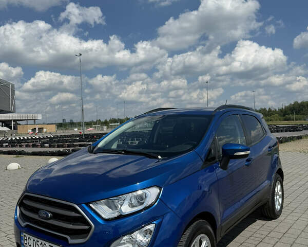 Синий Форд Экоспорт, объемом двигателя 1.99 л и пробегом 123 тыс. км за 11200 $, фото 7 на Automoto.ua