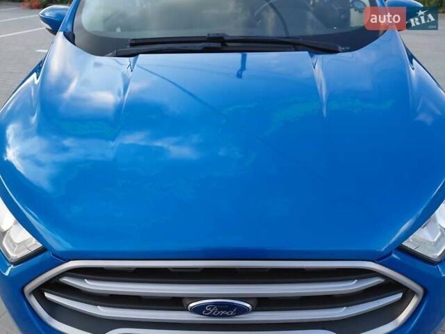 Синий Форд Экоспорт, объемом двигателя 1 л и пробегом 88 тыс. км за 10700 $, фото 12 на Automoto.ua