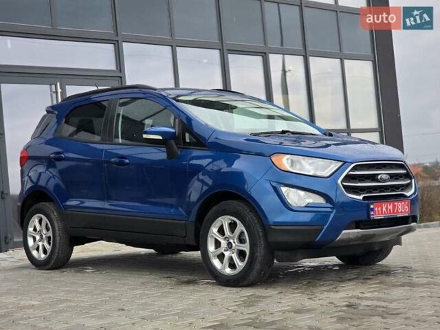 Синий Форд Экоспорт, объемом двигателя 2 л и пробегом 38 тыс. км за 11499 $, фото 2 на Automoto.ua