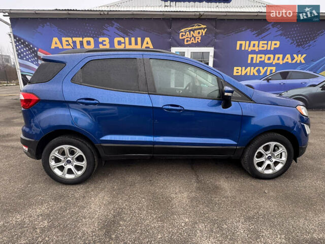 Синий Форд Экоспорт, объемом двигателя 1 л и пробегом 49 тыс. км за 10999 $, фото 4 на Automoto.ua