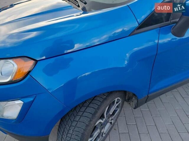 Синий Форд Экоспорт, объемом двигателя 1 л и пробегом 88 тыс. км за 10700 $, фото 13 на Automoto.ua