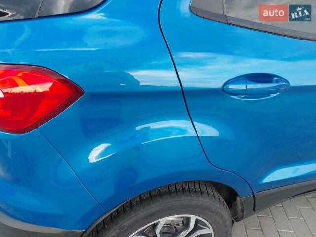 Синий Форд Экоспорт, объемом двигателя 1 л и пробегом 88 тыс. км за 10700 $, фото 14 на Automoto.ua