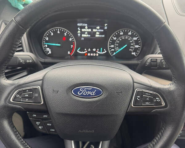 Синий Форд Экоспорт, объемом двигателя 1 л и пробегом 49 тыс. км за 10999 $, фото 18 на Automoto.ua