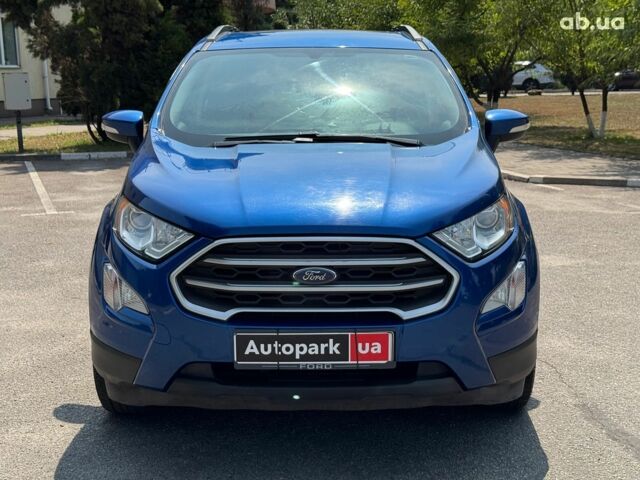 Синій Форд Екоспорт, об'ємом двигуна 1 л та пробігом 61 тис. км за 10990 $, фото 7 на Automoto.ua