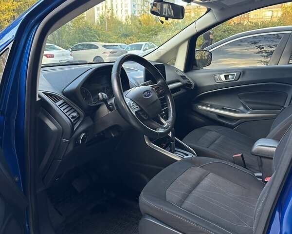 Синий Форд Экоспорт, объемом двигателя 2 л и пробегом 84 тыс. км за 12000 $, фото 1 на Automoto.ua